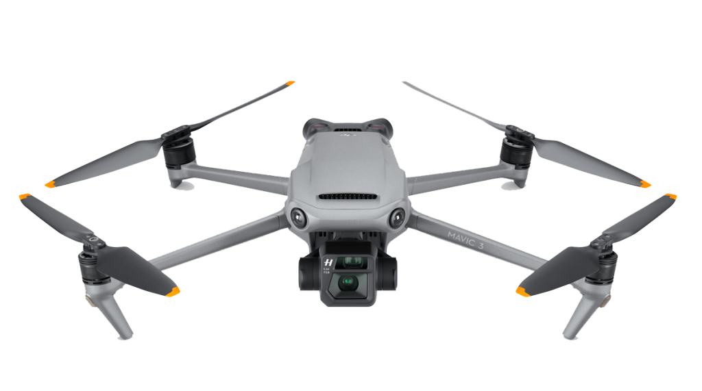 aerial drone with camera attached
